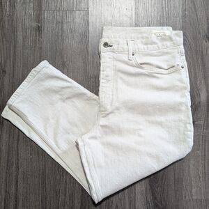 Rag & Bone Beck Jean Ecru Yarndye Authentic Stretch Jean Men's Size 38